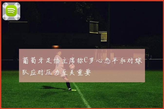 葡萄牙足协主席称C罗心态平和对球队应对压力至关重要